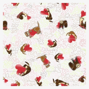 Ferrets Love To Wander Custom Fabric By Kittymackey