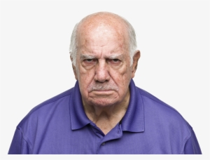 Angry Person Transparent Png - Different Expressions Old Man