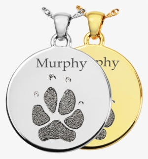 Wholesale B&b Round Actual Pawprint Jewelry - Paw Print Jewellery