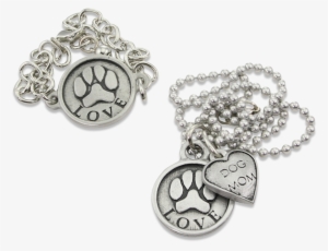 Paw Print Jewelry Set - Necklace