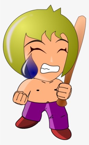 Angry Chibi Svg Clip Arts 360 X 590 Px