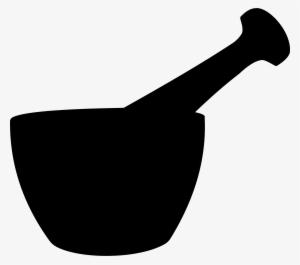 This Free Icons Png Design Of Mortar And Pestle Silhouette