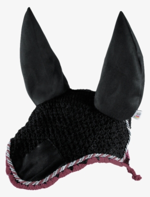 Earbkw Black Wine Crochet Ears Lr