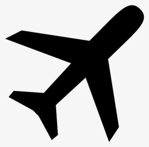Airplane Flight Plane Icon Symbol Vector - Aircraft Svg