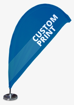 Custom Table Top Teadrop Flag - Flag