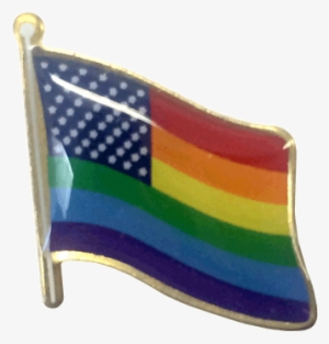 New Glory Rainbow Lapel Pin - Lapel Pin