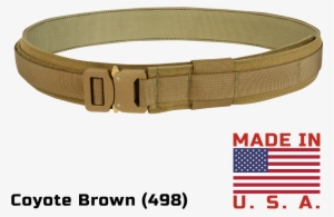 The - Condor Cobra Gun Belt, Coyote Brown