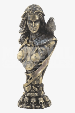 Celtic Goddess Morrigan Bust
