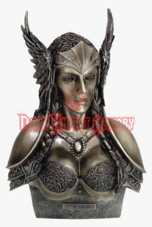 Valkyrie Bust Statue - Valkyrie Warrior