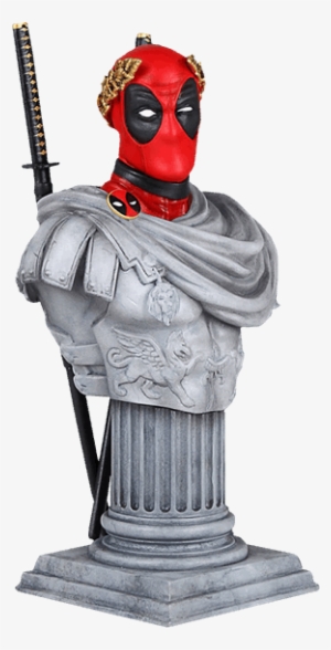 Deadpool Caesar Bust Statue