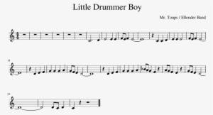 Little Drummer Boy - Can Sing A Rainbow Notes