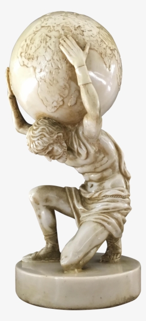 Vintage Greek Titan Atlas Sculpture Greek Titans - Atlas Sculpture