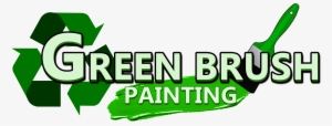 Green Brush Painting