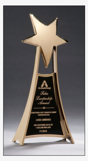 Star Trophy Png - Trophies For Best Employees