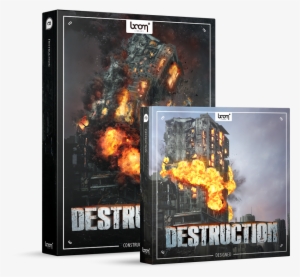 Destruction Sound Effects Library Product Box - Boom Library Destruction Bundle