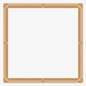 Cadre Png 660px - Gold Foil Frame Png