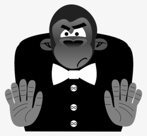 Face, Cartoon, Ape, Gorilla, Animal, Mammal, Talking - Gorilla Clip Art