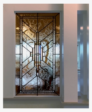 Foyer Close Up 2 Leaded Glass 1h1 - Glass