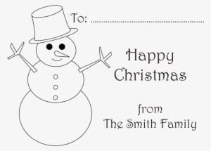 Snowman Stamp - Clear Magic Stamps - With Love At Christmas