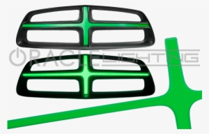 2011-2014 Dodge Charger Oracle Illuminated Grill Crosshairs