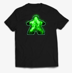 Green Fire Meeple - Topszn Shirt