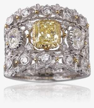 Yellow Diamond - Images - Buccellati - Anelli - Кольцо - Band Ring