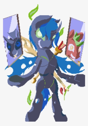 Cammy, Changeling, Changeling Oc, Cleric, Fire, Green - Cartoon