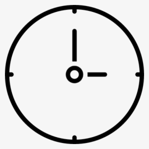 Circular Clock Vector - Relogio 19 Horas Png