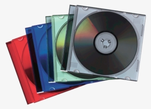 Fellowes Slim Jewel Case 25pk - Cd Color Jewel Cases
