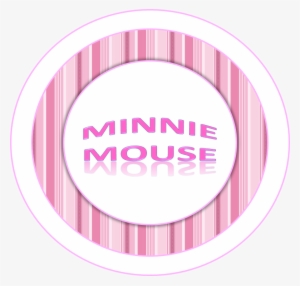 Minnie In Pink Party Toppers Or Free Printable Candy - Minnie Mouse
