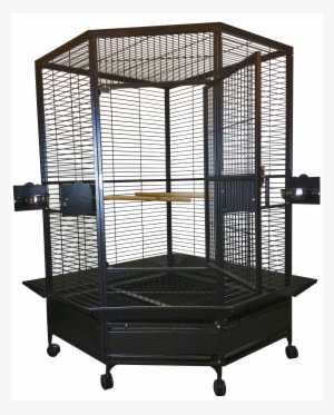 42" Xl Corner Hideaway Bird Cage - Большая Клетка Для Попугая