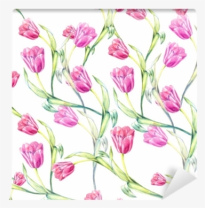 Natural Floral Background With Beautiful Watercolor - Watercolor Painting