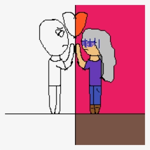 Heartbreak Wall Collab - Cartoon