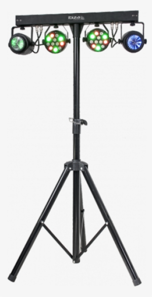 Ibiza Light Djlight60 Prewired Par And Moon Bar Stand