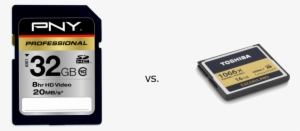 Sd Cards Vs - Pny Professional Series Flash Memory Card - 32 Gb Sdhc
