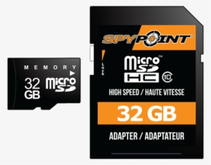 Spypoint 32gb Memory Card With High-speed Microsd Card