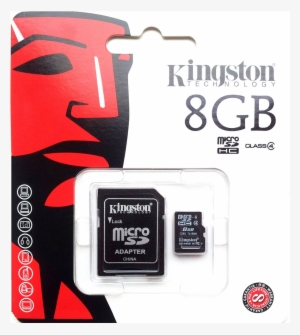 Kingston 8gb Micro Sd Card And Adapter Class