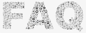 This Free Icons Png Design Of Faq Word Cloud Grayscale