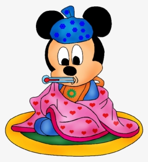 Baby Minnie Mouse Hd Wallpaper Source - Baby Mickey Mouse Sick