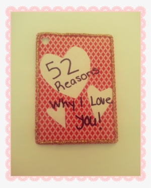 Gold Glitter Border - Greeting Card