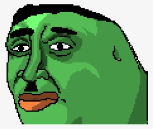 Hitler Pepe - Hitler Pixel Art
