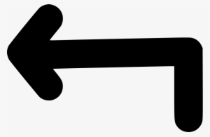 Turn Left Arrow - Clip Art