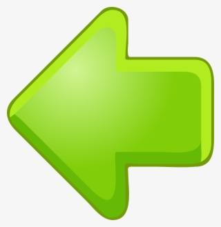 Left Arrow Green Clipper - Green Arrow Clipart