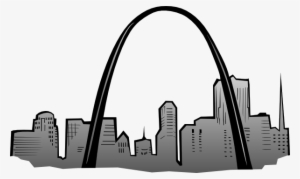 Arch Stl Mo Clip Art - Gateway Arch Clip Art
