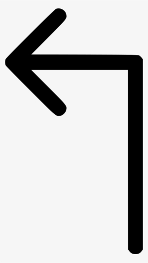 Turn Left Arrow - Turn Arrow Icon Png