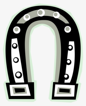 Vector Illustration Of Lucky Horseshoe Good Luck Protective - Cluedo