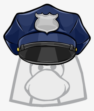 Cop Cap Clothing Icon Id 1421 Updated - Drawing Of A Police Hat