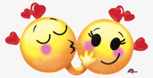 Emoticons In Love Balloon 36" P35 - Emoji Birthday Love