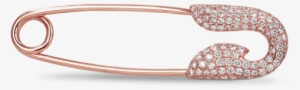 Rose Gold Safety Pin - Safety Pin In Gold