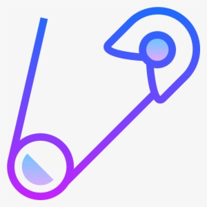 Safety Pin Icon - Circle